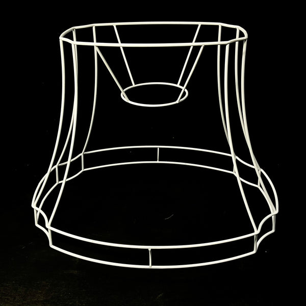 Louise ~ Cut Corner Oval Gallery Lampshade Frame
