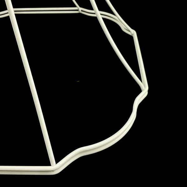 Boston ~ Bowed Shaped Octagonal Frame with Double Ring Base