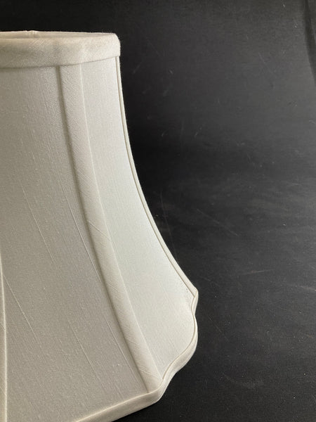 York - Silk Bowed and Shaped Lampshade (Limited Stock Available)