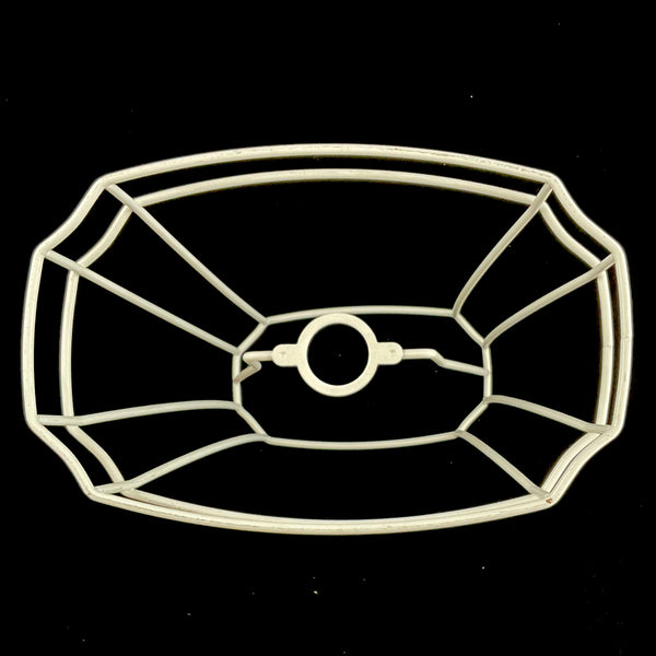 Louise ~ Cut Corner Oval Gallery Lampshade Frame
