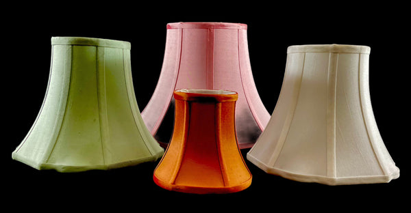 York - Silk Bowed and Shaped Lampshade (Limited Stock Available)