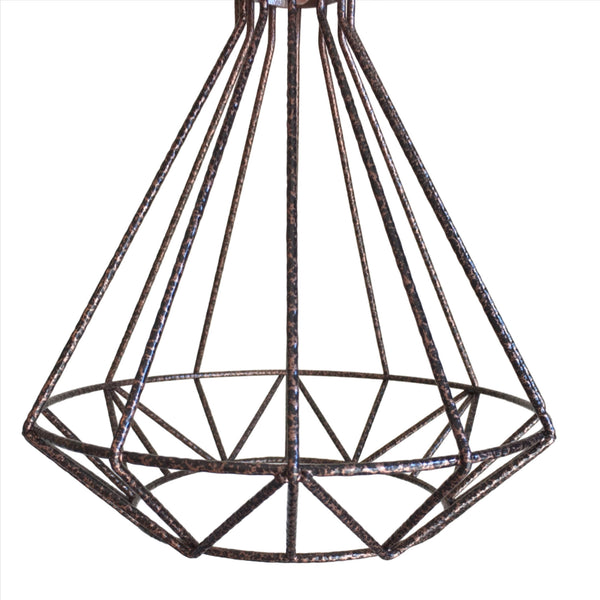 Volta Vintage Industrial Cage Light - HomemakingHeaven
 - 7
