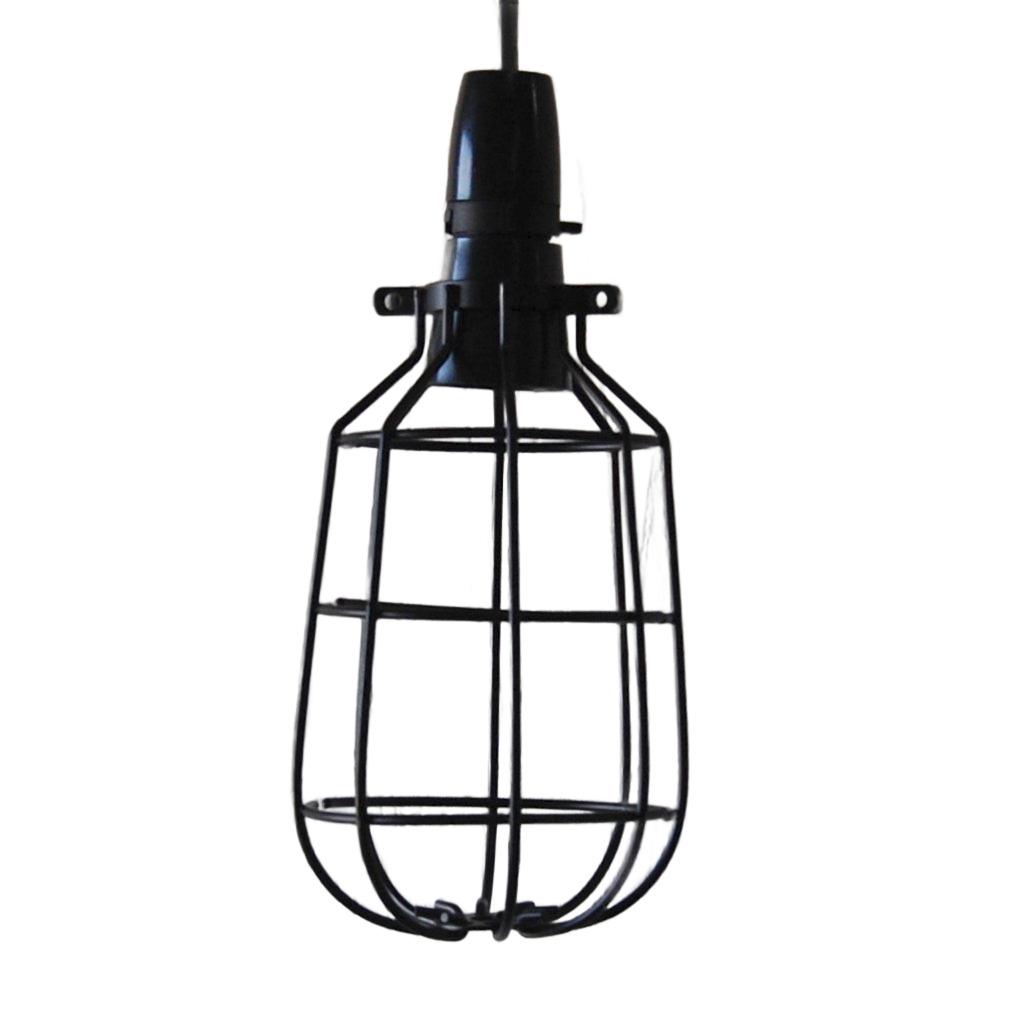 LAMPARA VINTAGE INDUSTRIAL PIPE SCONCE CAGE ROUND EDISON RETRO *** HAE –  Lumi Material Electrico