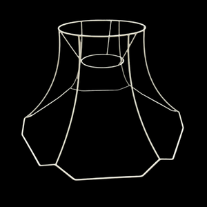 (333) 18" Cut Corner Bowed Hexagonal Frame (x 3)