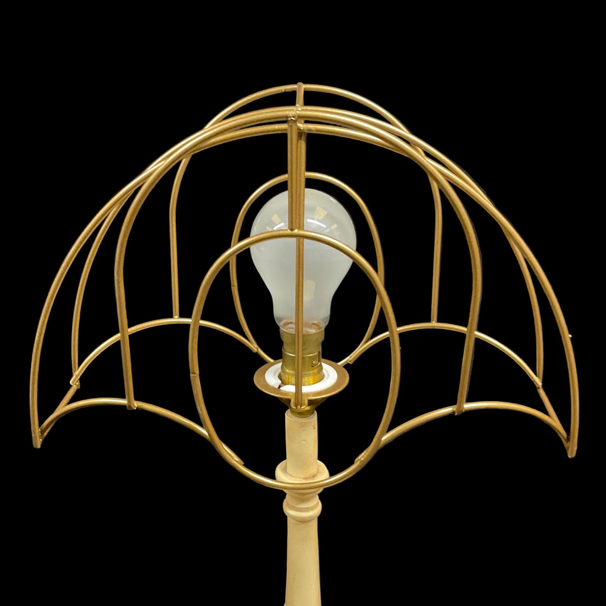 (344) 12" "Art Nouveau" Style Frame Gold Finish (x 1)