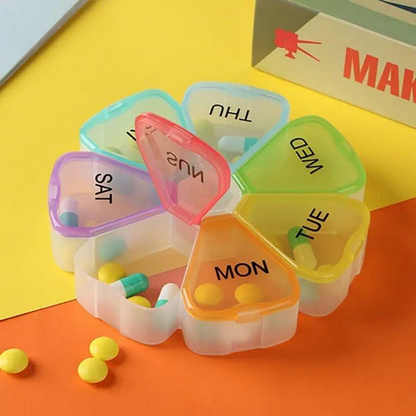 7 Day Pill Organiser – BPA Free (CLEARANCE)