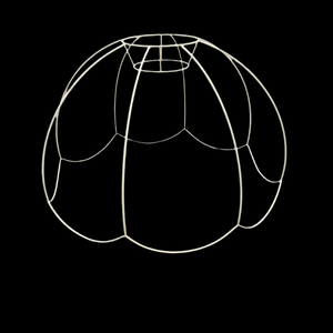 (324) 500mm Scallop Dome Frame (x 1)