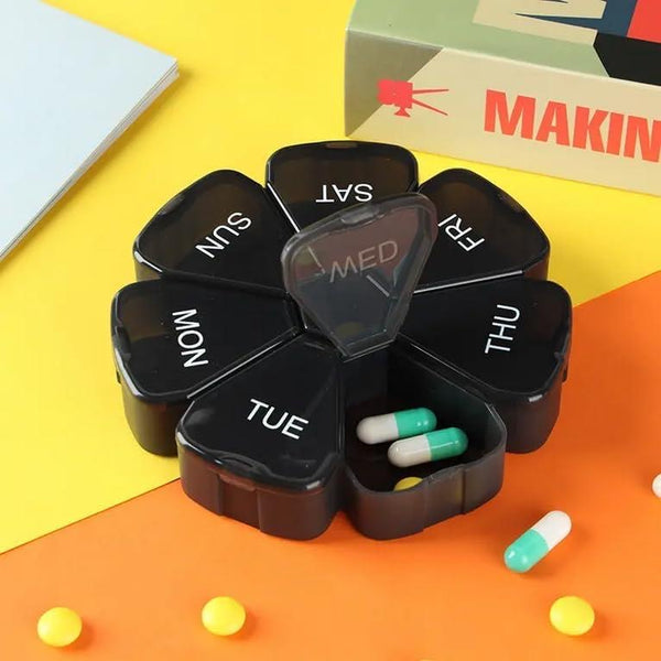 7 Day Pill Organiser – BPA Free (CLEARANCE)