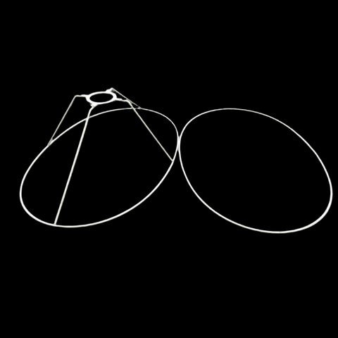 (341) 17.5" Oval Ringset (x 1) SECONDS