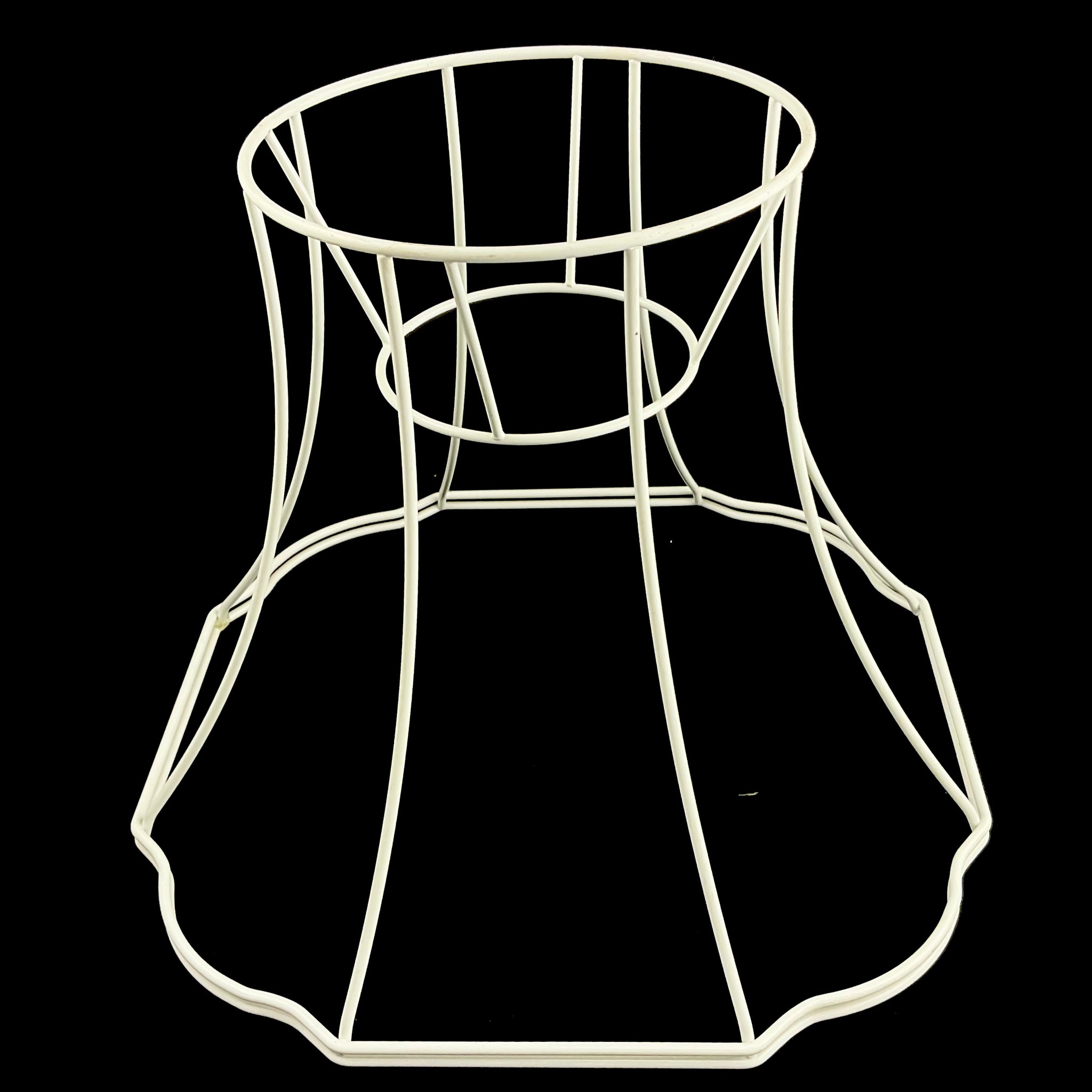 Boston ~ Bowed Shaped Octagonal Frame with Double Ring Base
