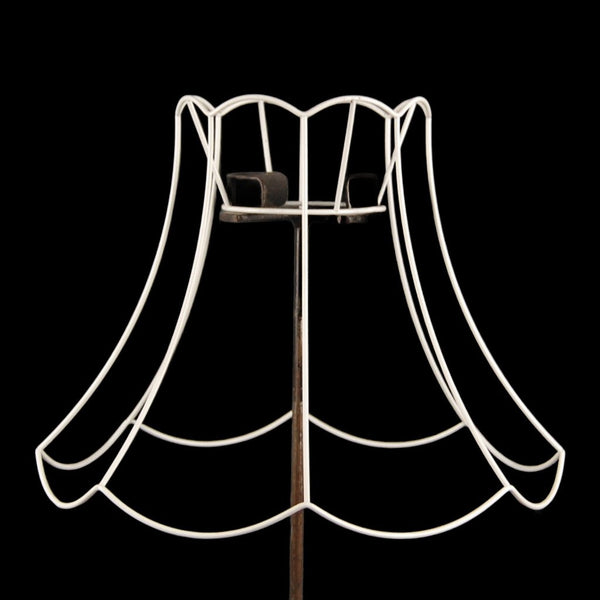 Scallop Top & Bottom Lampshade Frame