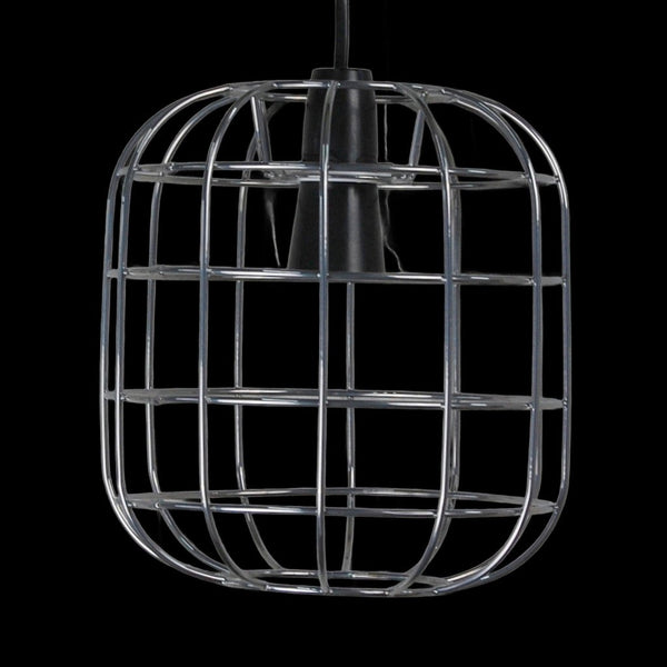 Arkwright Industrial Wire Cage Light - HomemakingHeaven
 - 4