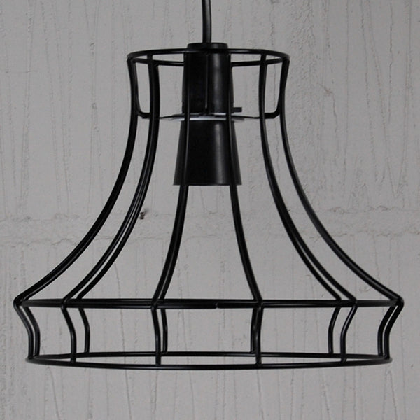 vintage industrial cage lamp shade