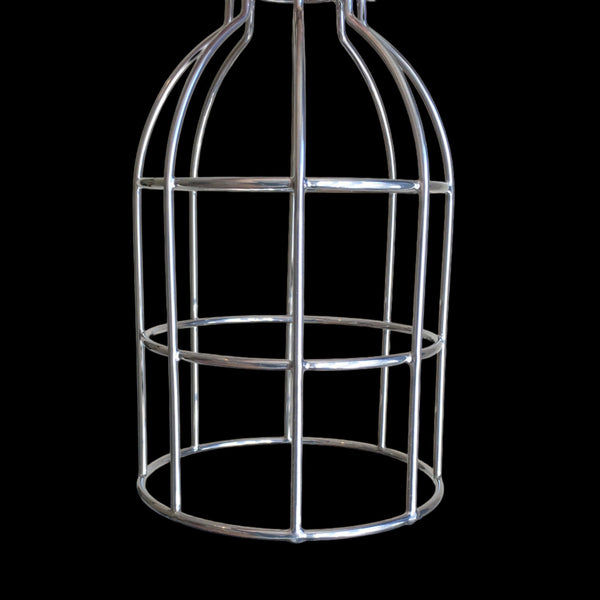 Locke Wire Industrial Cage Pendant Light - HomemakingHeaven
 - 5
