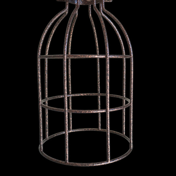 Locke Wire Industrial Cage Pendant Light - HomemakingHeaven
 - 7