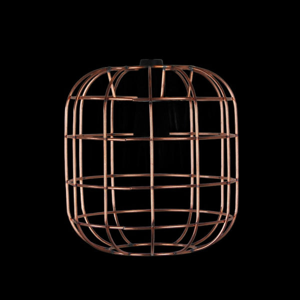 Arkwright Industrial Wire Cage Light - HomemakingHeaven
 - 7