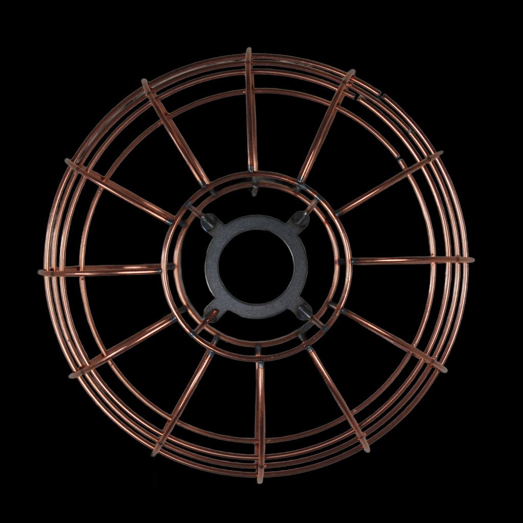 wire cage lampshade