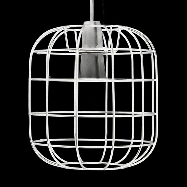 Arkwright Industrial Wire Cage Light - HomemakingHeaven
 - 5
