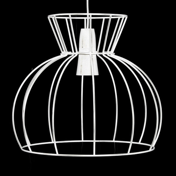 Watt Industrial Wire Cage Lamp - HomemakingHeaven
 - 5